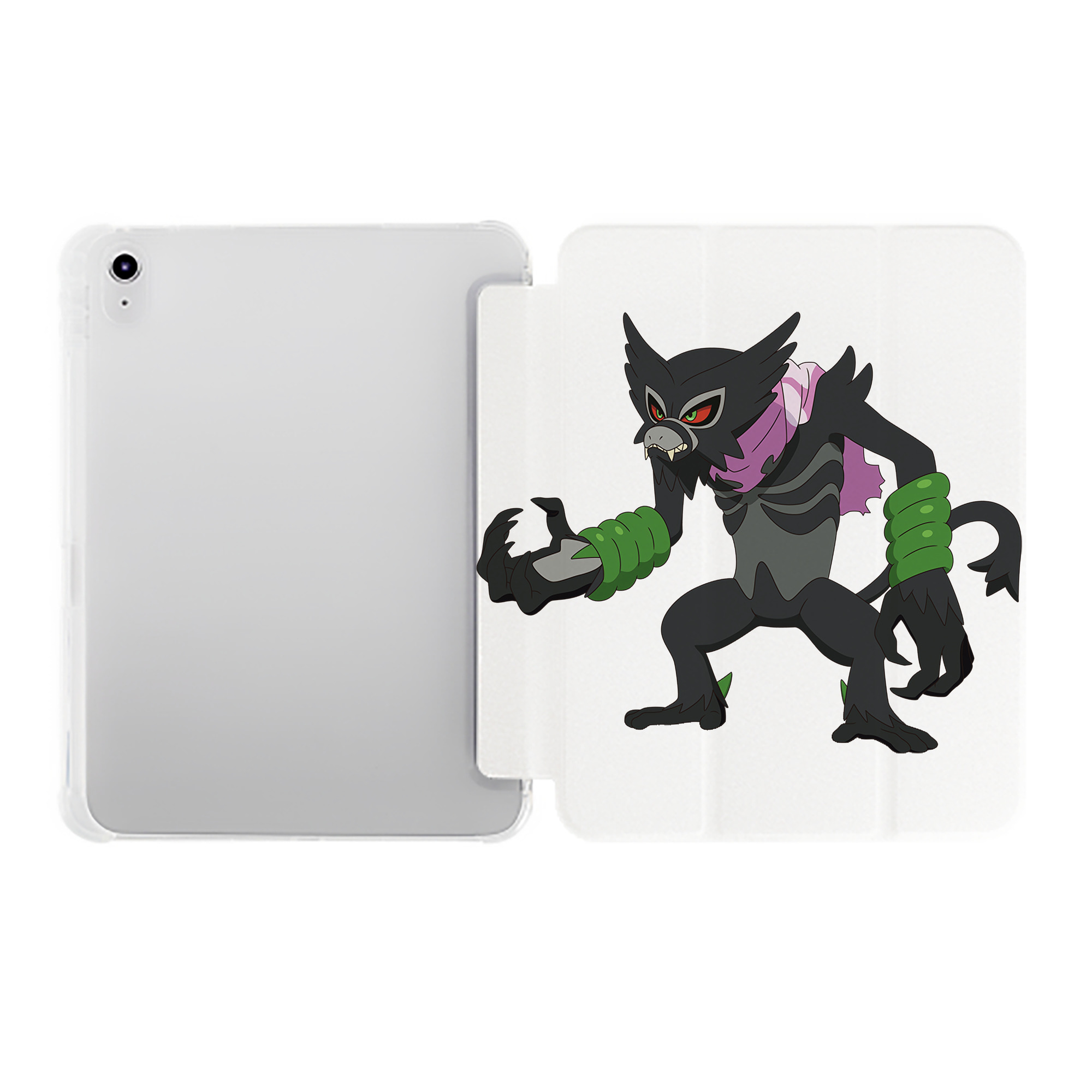 （画像用） ポケットモンスター Pokémon IPad ケース ペン収納付き 三つ折りスタンド PUレザー×シリコン 対応機種9.5/10.5/10.9インチ